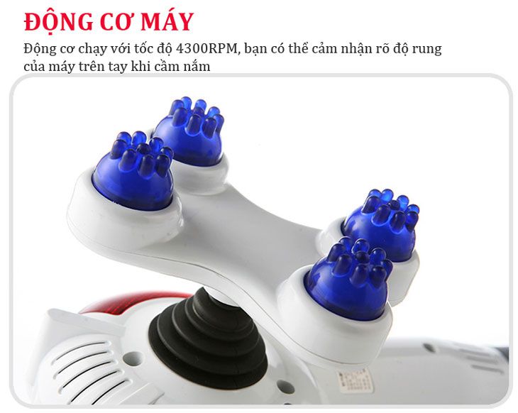 Máy massage cầm tay 7 đầu King