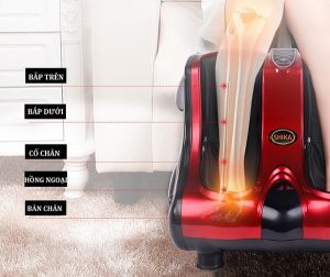 Có nên dùng máy massage chân